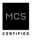 MCS Certified accreditation logo